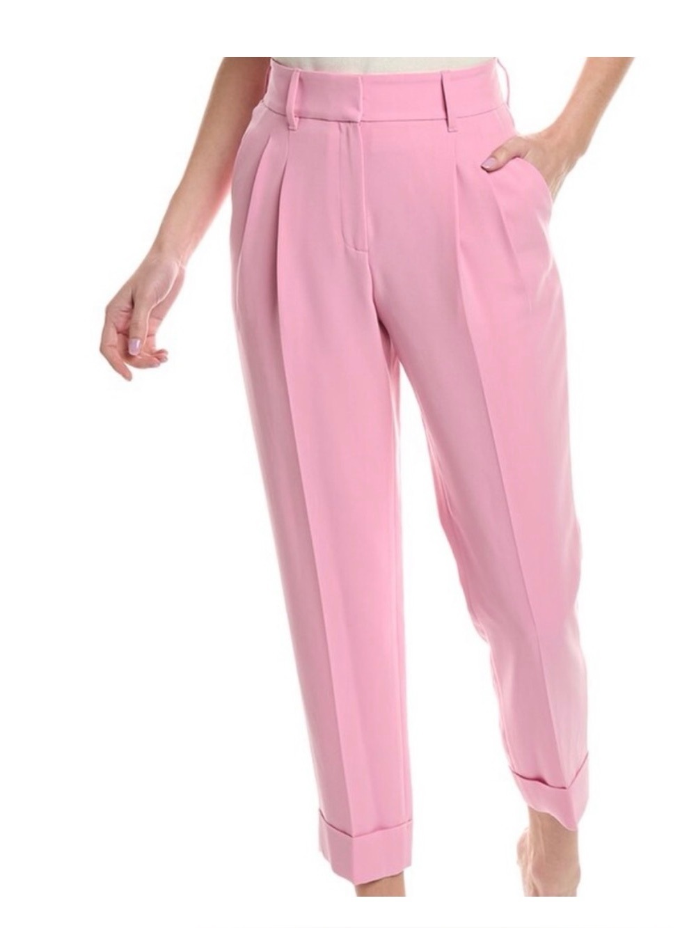 Pink Lafayette 148 Tailored Women’s Trousers